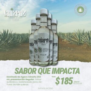 Destilado de Agave 250 ml Regular