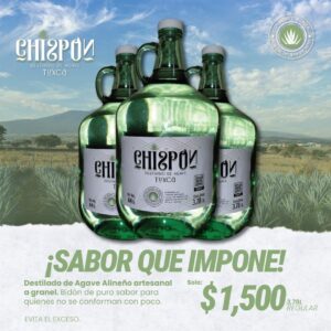 Destilado de Agave 3.78 Lt